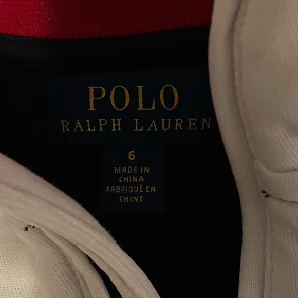 Used Ralph Lauren alpine sweater size 6 boys - Picture 3 of 4